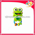 Lovely Baby Series Shaking Hand Bell Toy,Cute Cartoon Frog Design Hand Bell